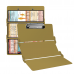 WhiteCoat Clipboard® Trifold - Tactical Brown Flight Medic Edition